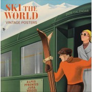 Ski the World 2026 wall calender